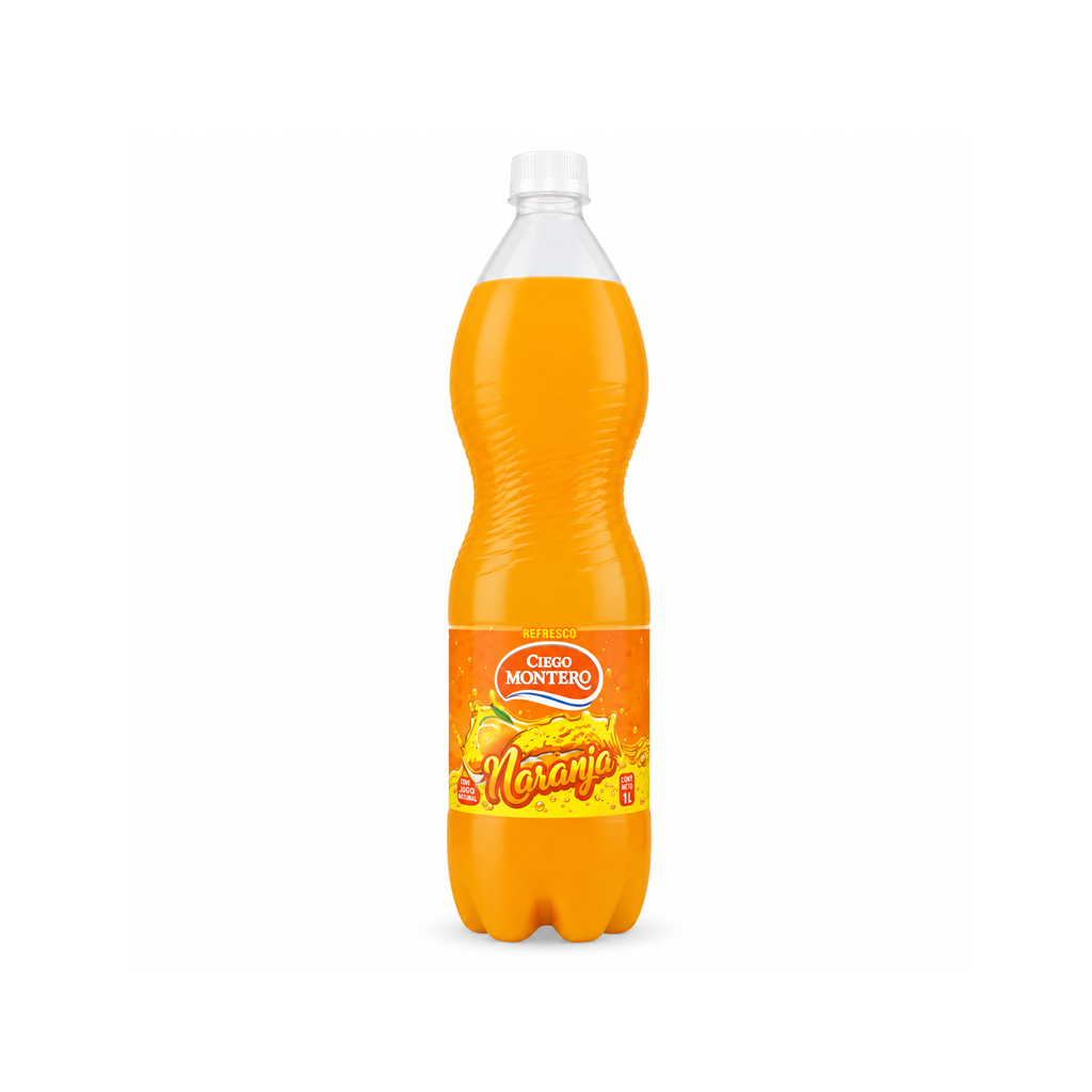 Refresco de Naranja Ciego Montero (1.5 lt)