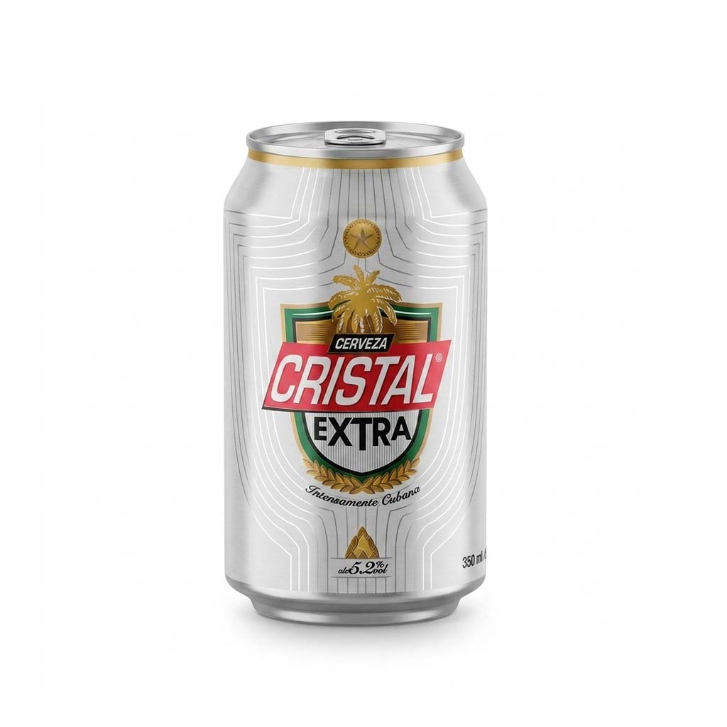 Cerveza Cristal Extra Lata (355 ml)