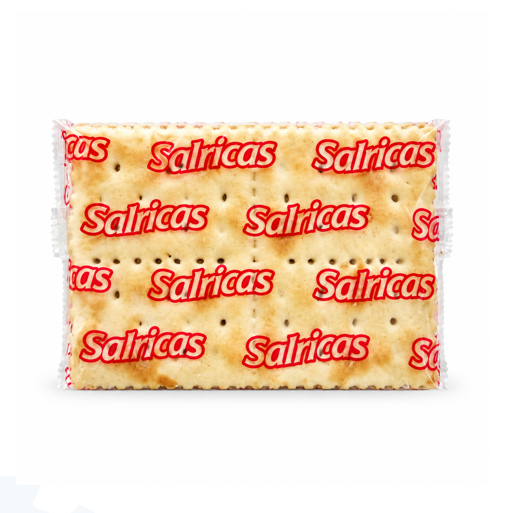 Galletas Saladas Tipo Cracker Marca Salricas (80 g)