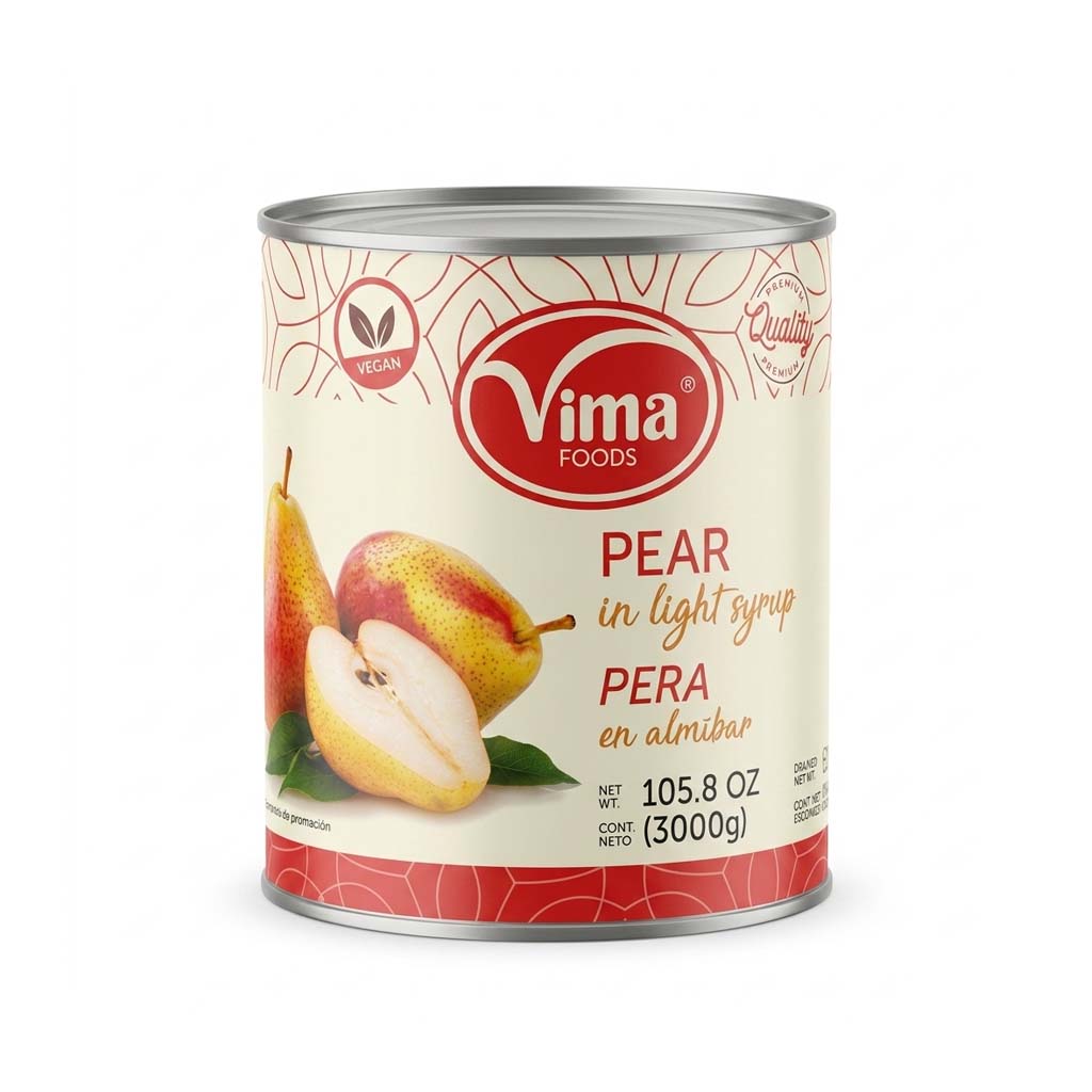 Peras en Almíbar Vima (3000 g)