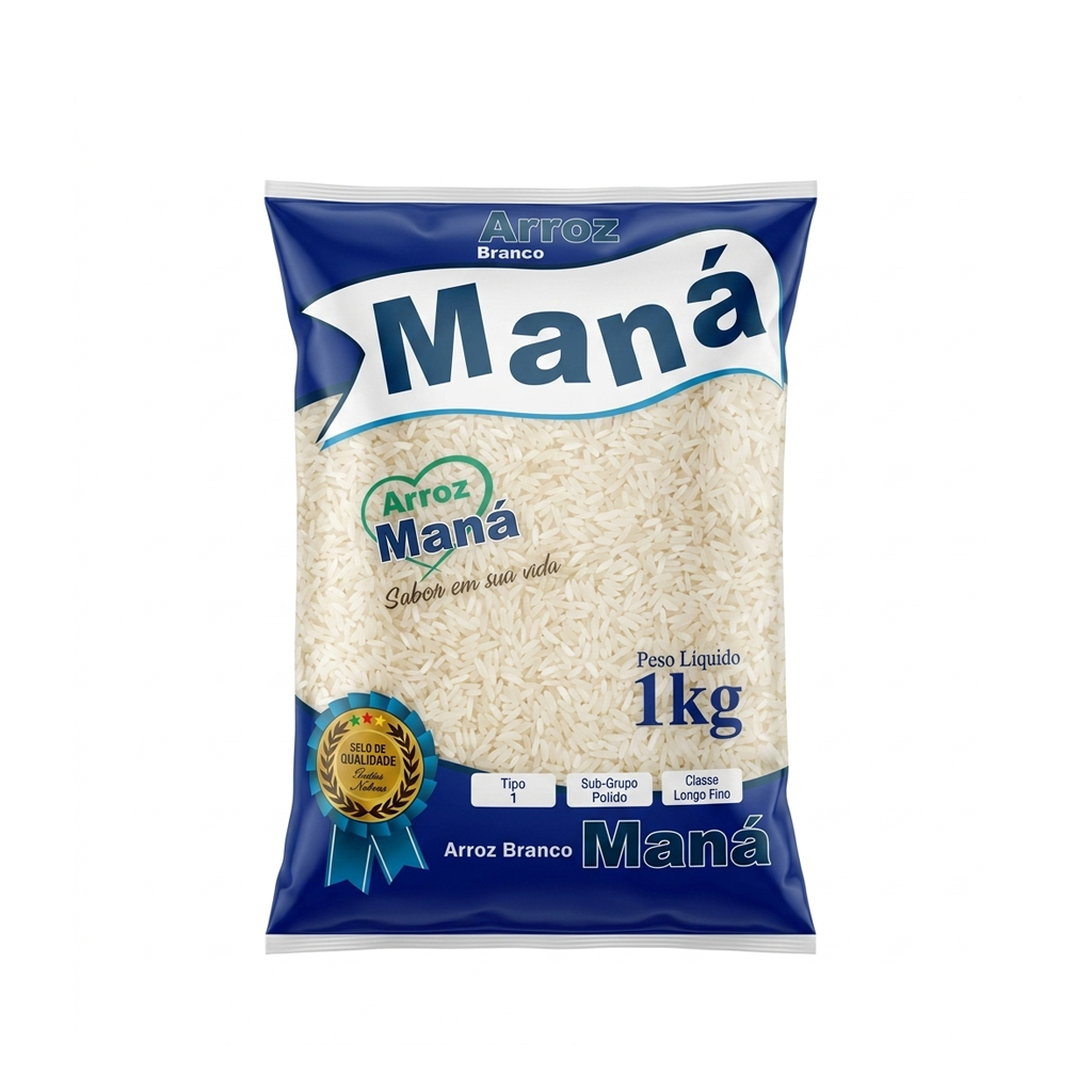 Arroz Blanco Maná Tipo 1 (1 kg)