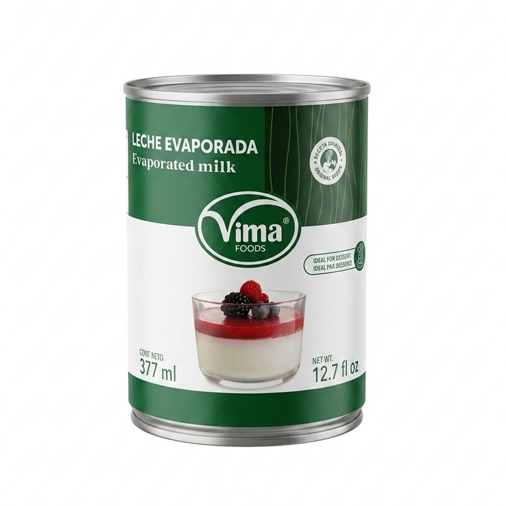 Leche Evaporada marca Vima (377 ml)