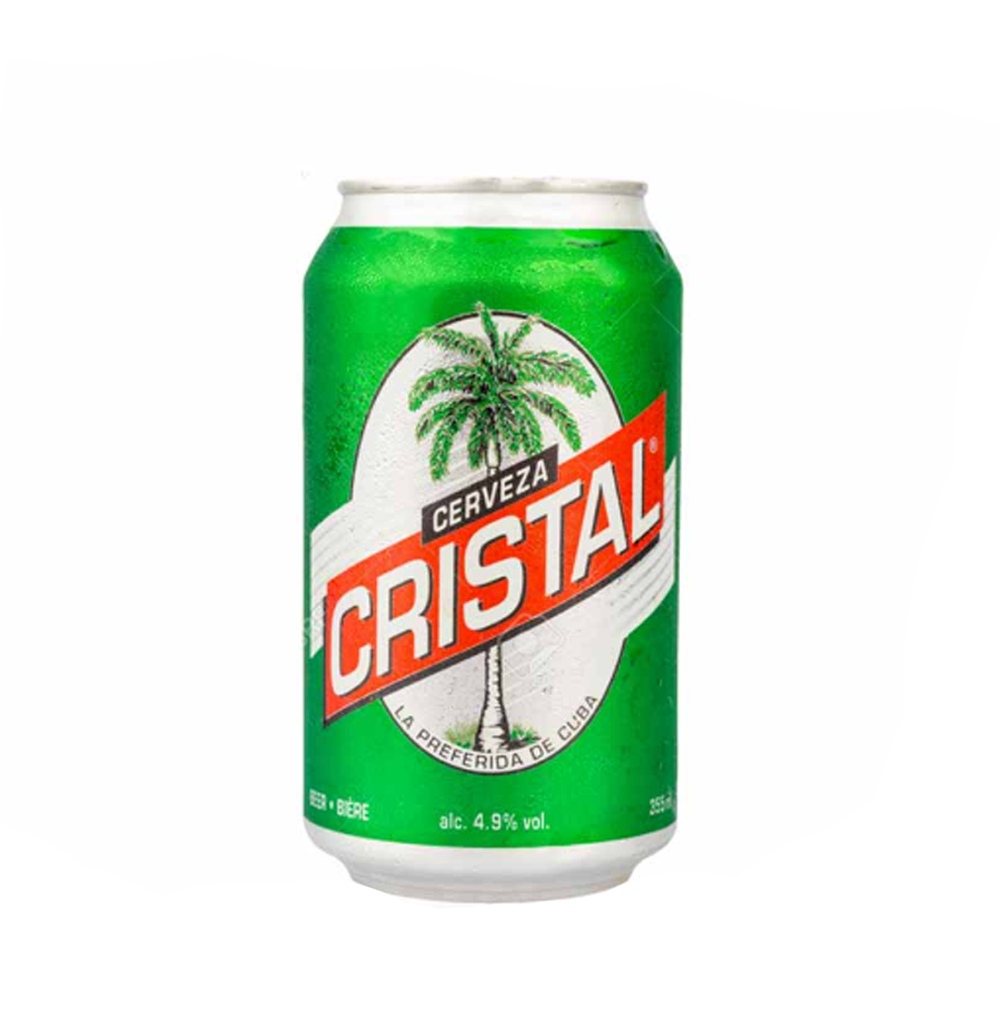 Cerveza Cristal lata (355 ml)