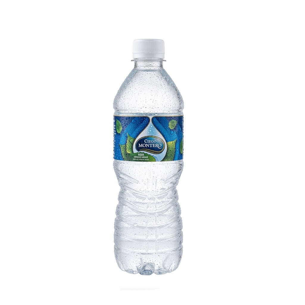 Agua Mineral Natural Ciego Montero (500 ml)