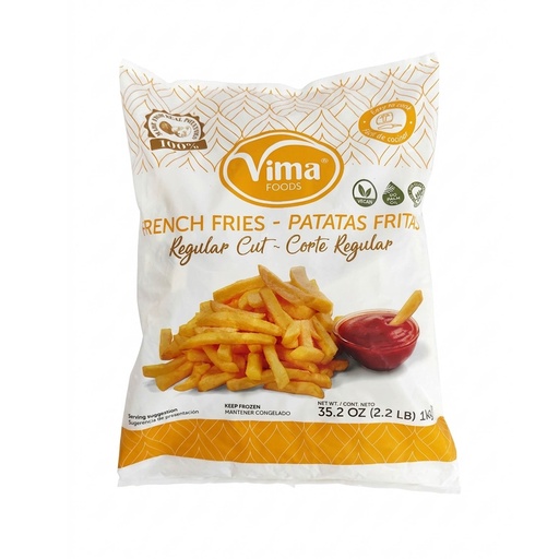 [006241] Papas Pre-Fritas Corte Regular Vima (1 kg)