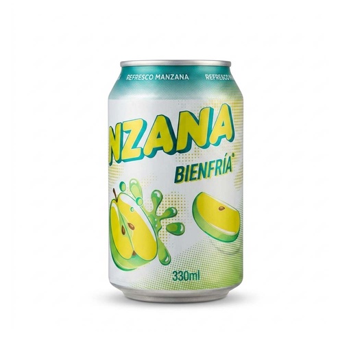 [006415] Refresco de Manzana Marca Bienfría (330 ml)