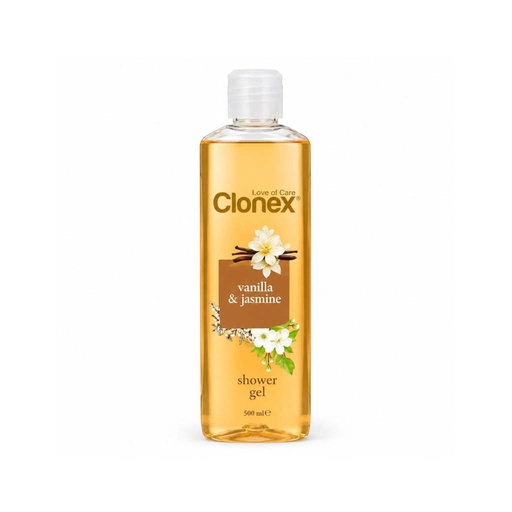 [006578] Gel de Baño Aroma Vainilla & Jazmín Marca Clonex (500 ml)