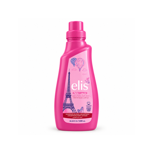 [006589] Suavizante de Ropa Concentrado Aroma Paris Marca Elis (1440 ml)