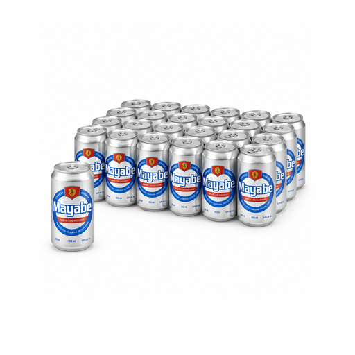 Cerveza Mayabe, 24 Latas De 355 ml (Alc 4% Vol)